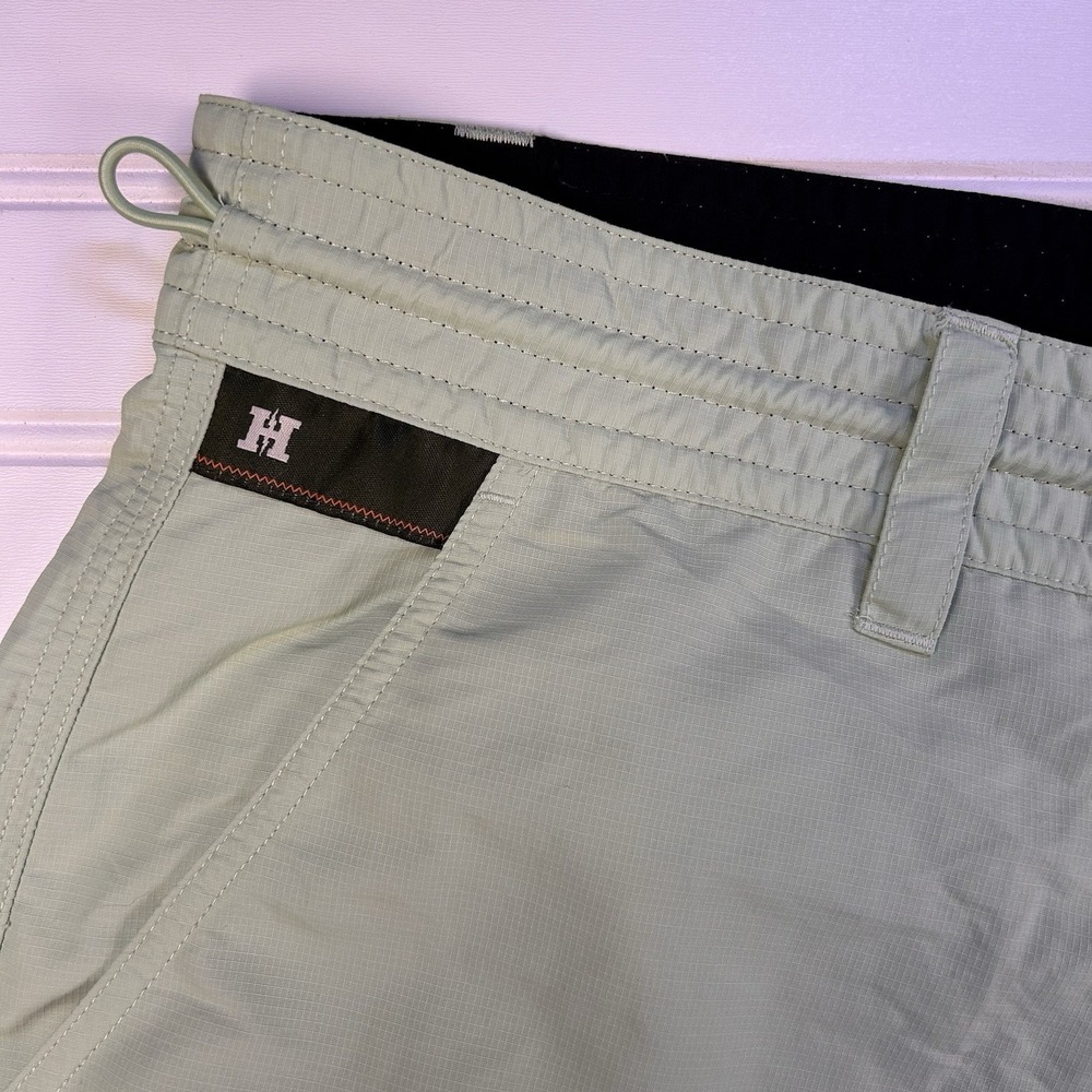 Howler Brothers Horizon Hybrid 2.0 Shorts Mens 40 Mint Green Nylon Ripstop Swim - Picture 3 of 15